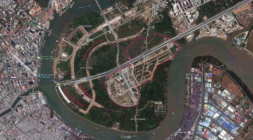 Hình ảnh thực tế Khu đô thị Sala cập nhật đến tháng 09/2015