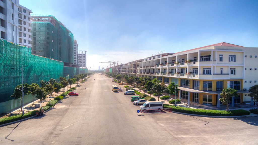 Hình ảnh thực tế nhà phố Khu đô thị Sala cập nhật đến tháng 11/2015